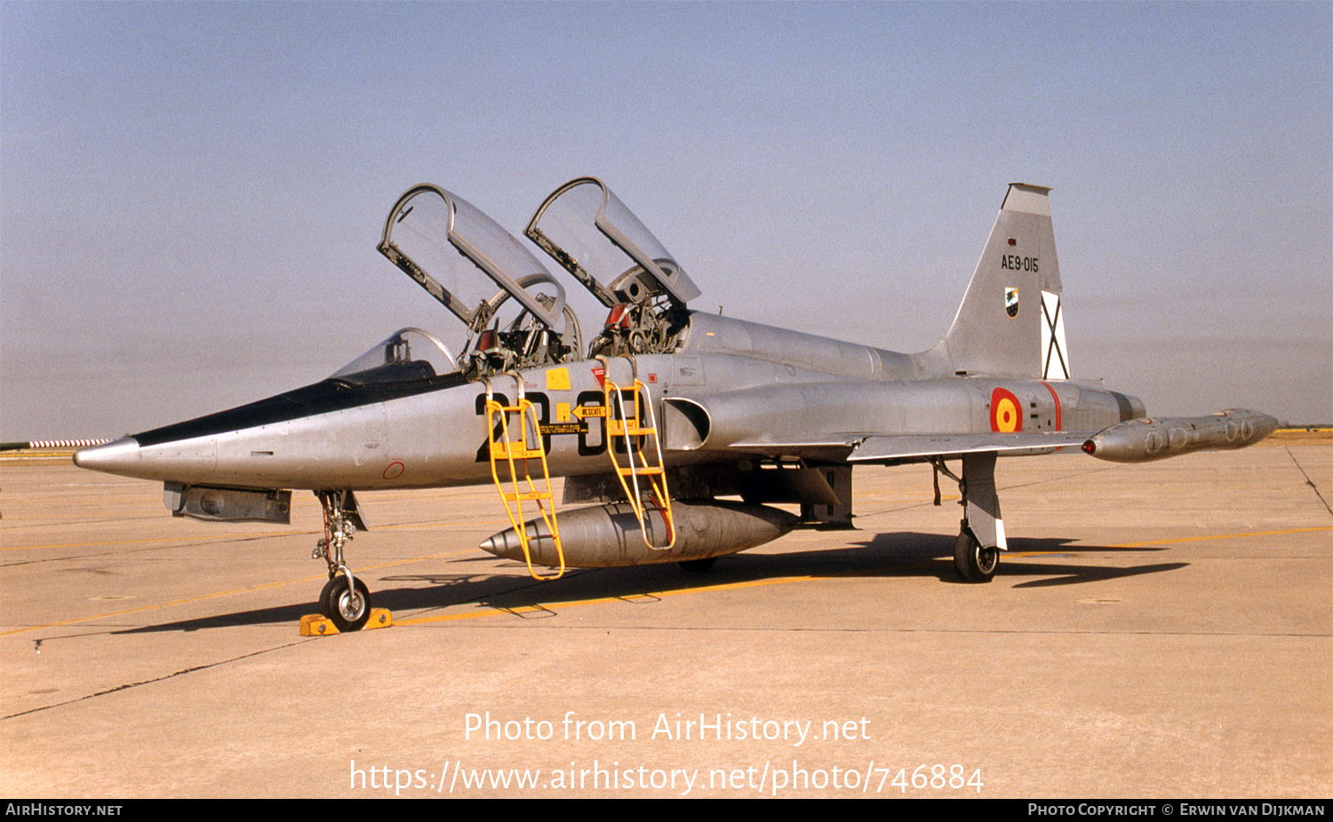 Aircraft Photo of AE.9-015 | Northrop SF-5B Freedom Fighter | Spain - Air Force | AirHistory.net #746884