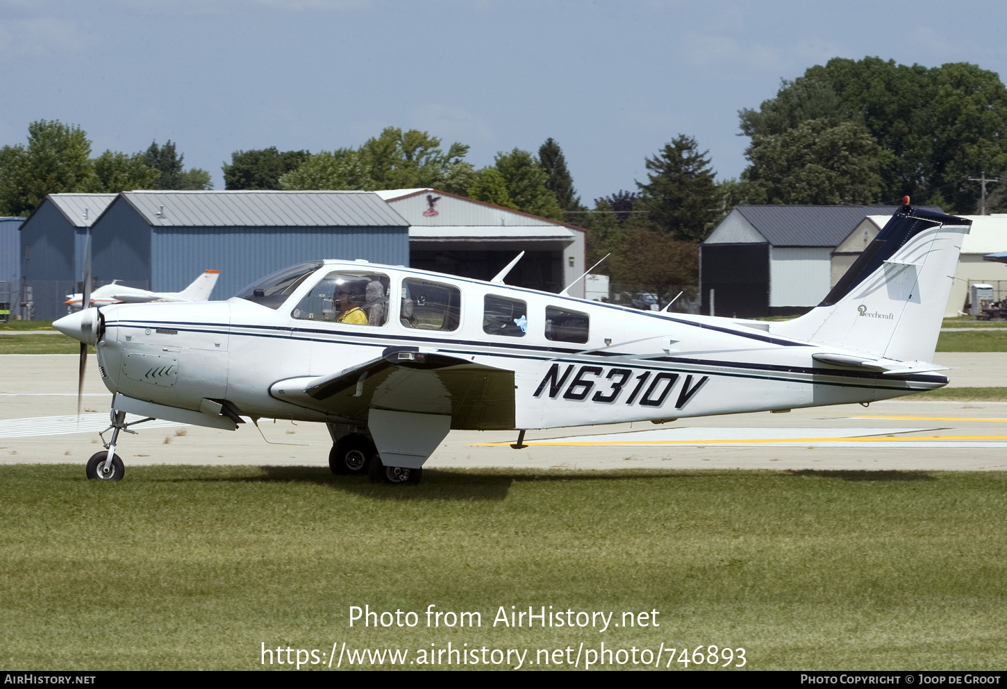 Aircraft Photo of N6310V | Beech A36 Bonanza 36 | AirHistory.net #746893