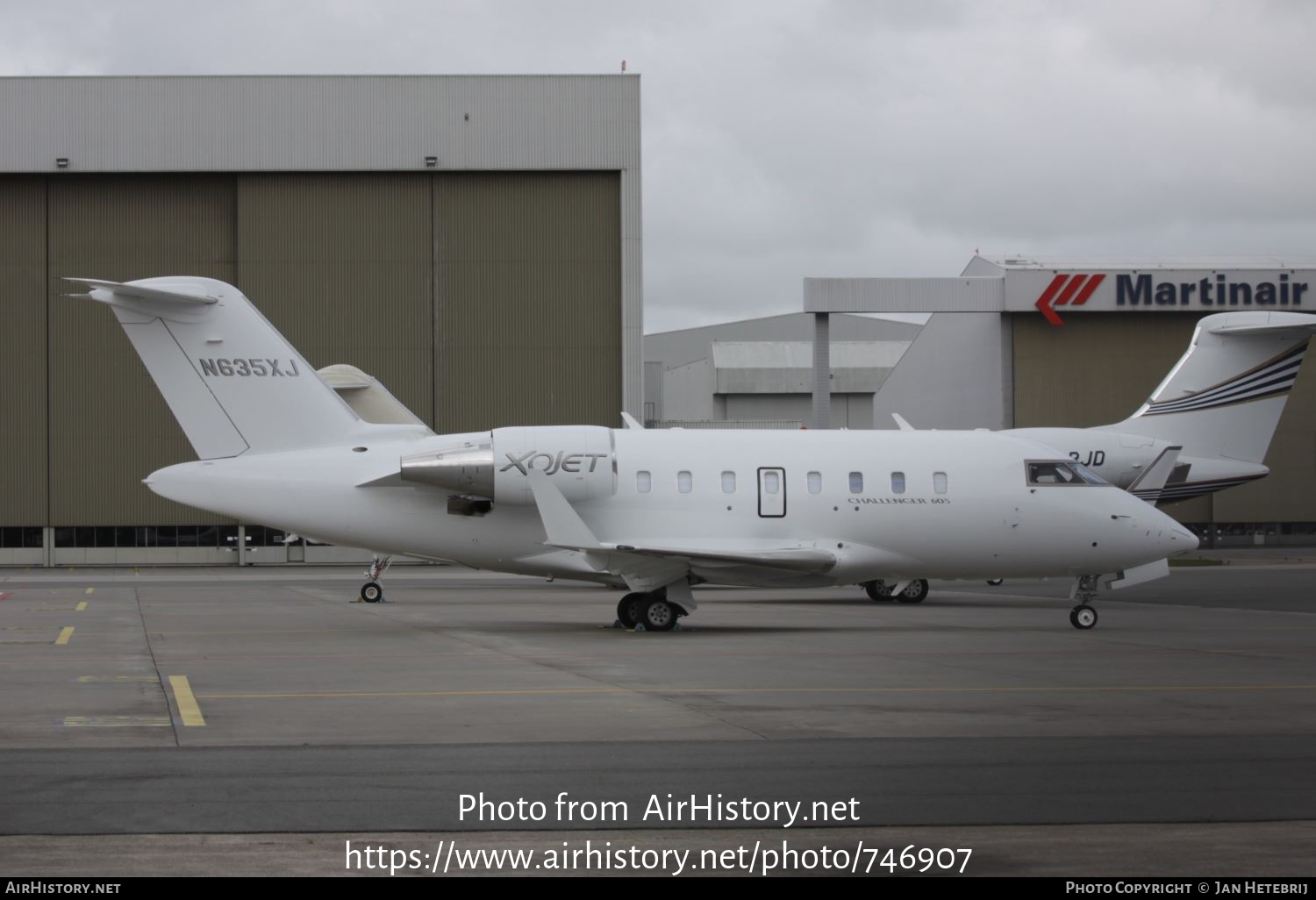 Aircraft Photo of N635XJ | Bombardier Challenger 605 (CL-600-2B16) | XOJet | AirHistory.net #746907