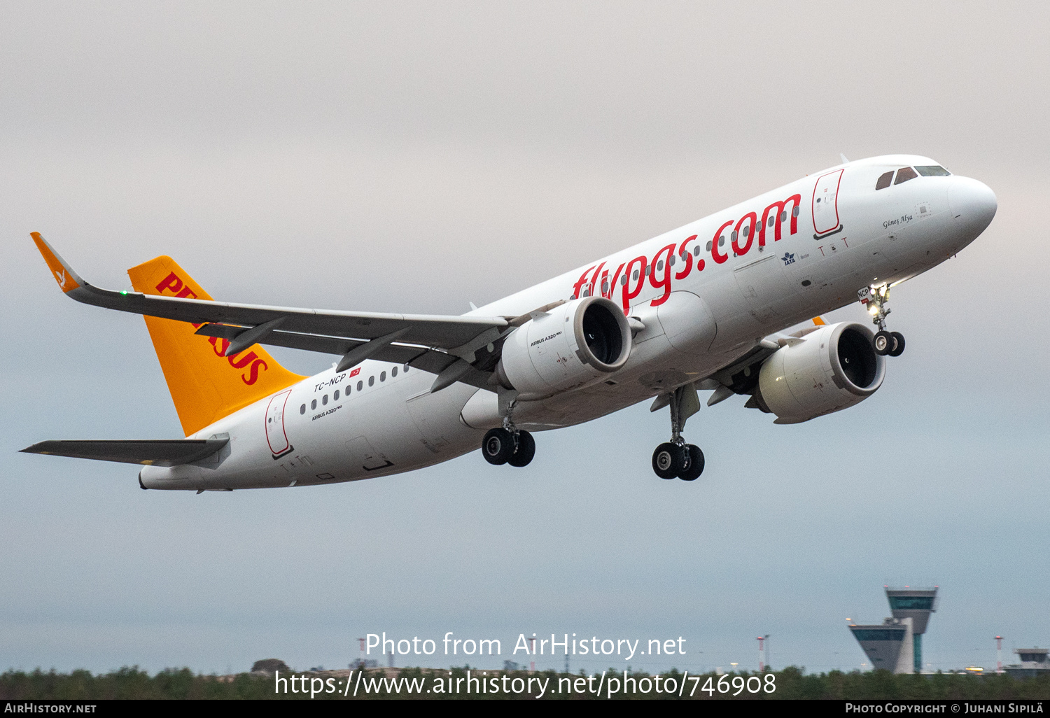 Aircraft Photo of TC-NCP | Airbus A320-251N | Pegasus Airlines | AirHistory.net #746908