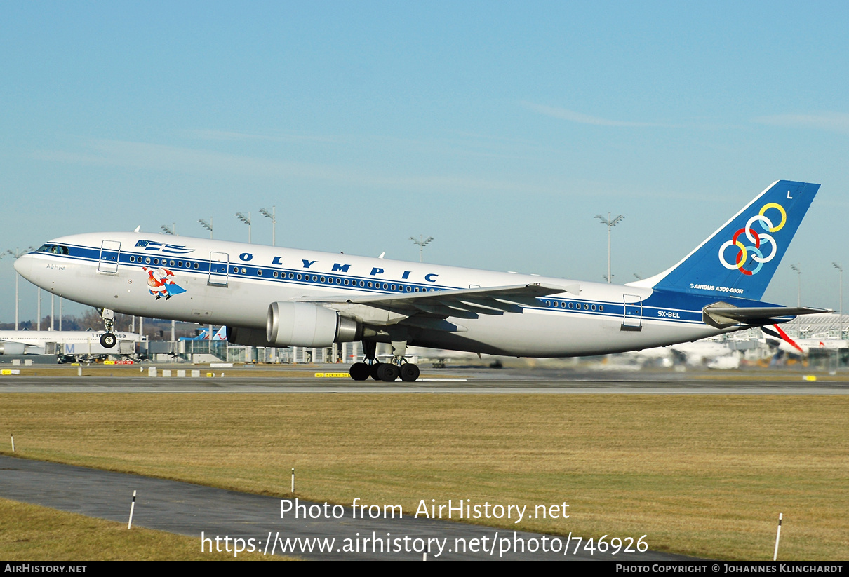 Aircraft Photo of SX-BEL | Airbus A300B4-605R | Olympic | AirHistory.net #746926