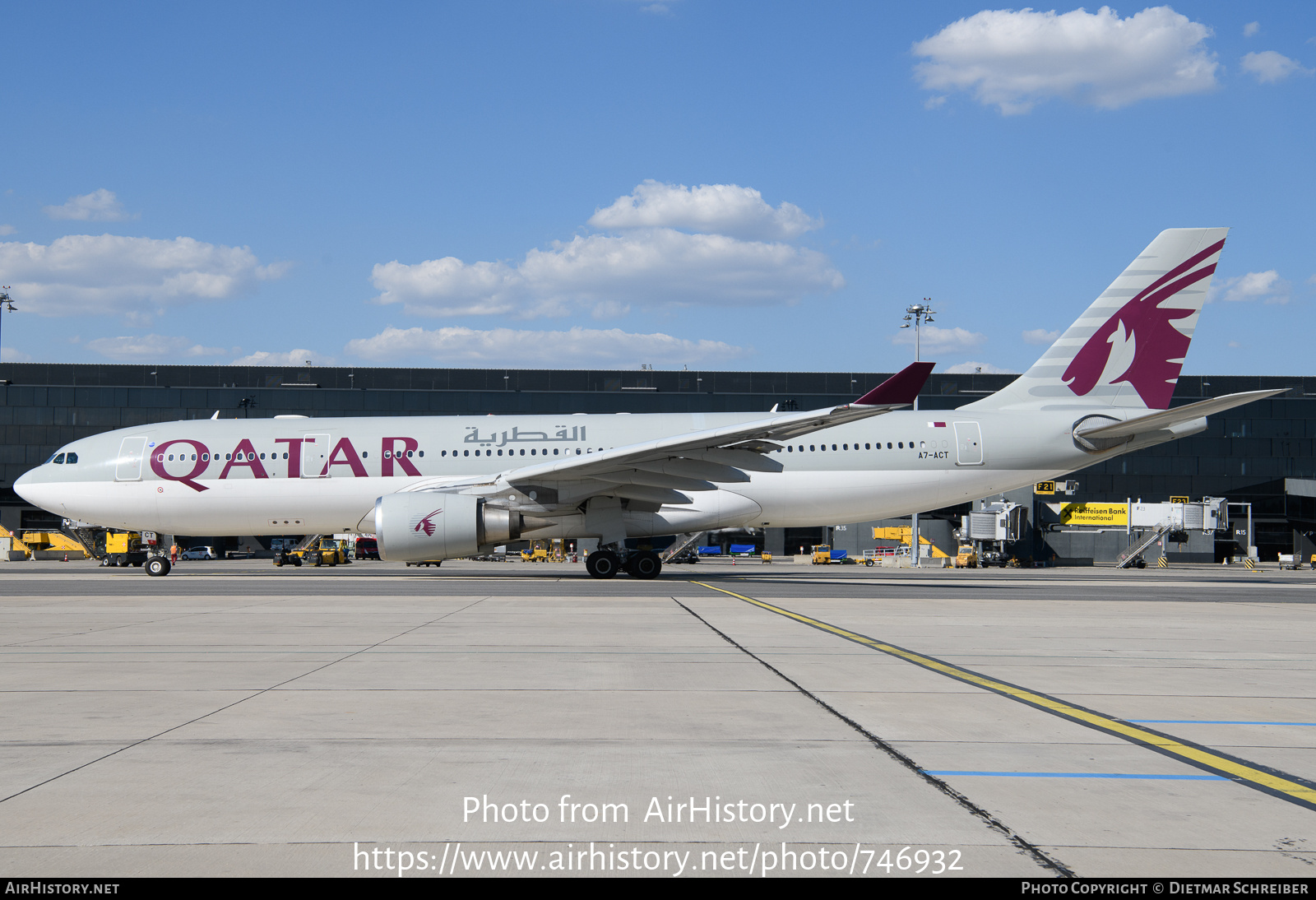 Aircraft Photo of A7-ACT | Airbus A330-202 | Qatar Airways | AirHistory.net #746932