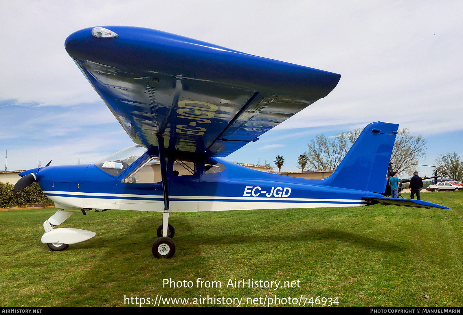 Aircraft Photo of EC-JGD | Tecnam P-92EA Echo Super | AirHistory.net #746934