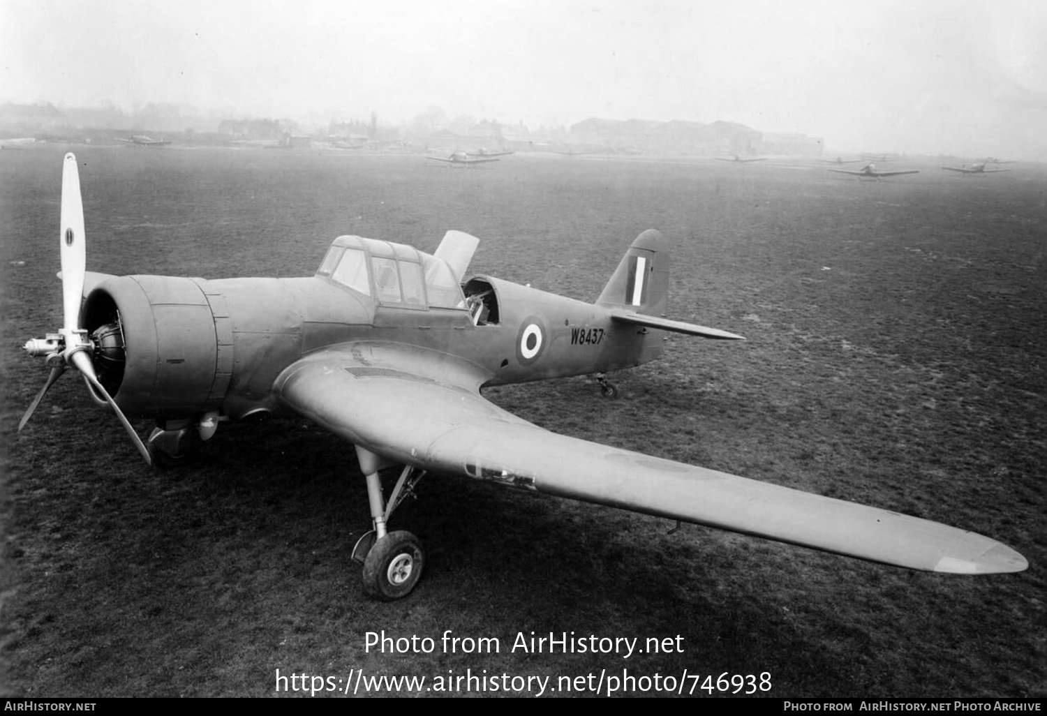 Aircraft Photo of W8437 | Miles M.27 Master III | UK - Air Force | AirHistory.net #746938