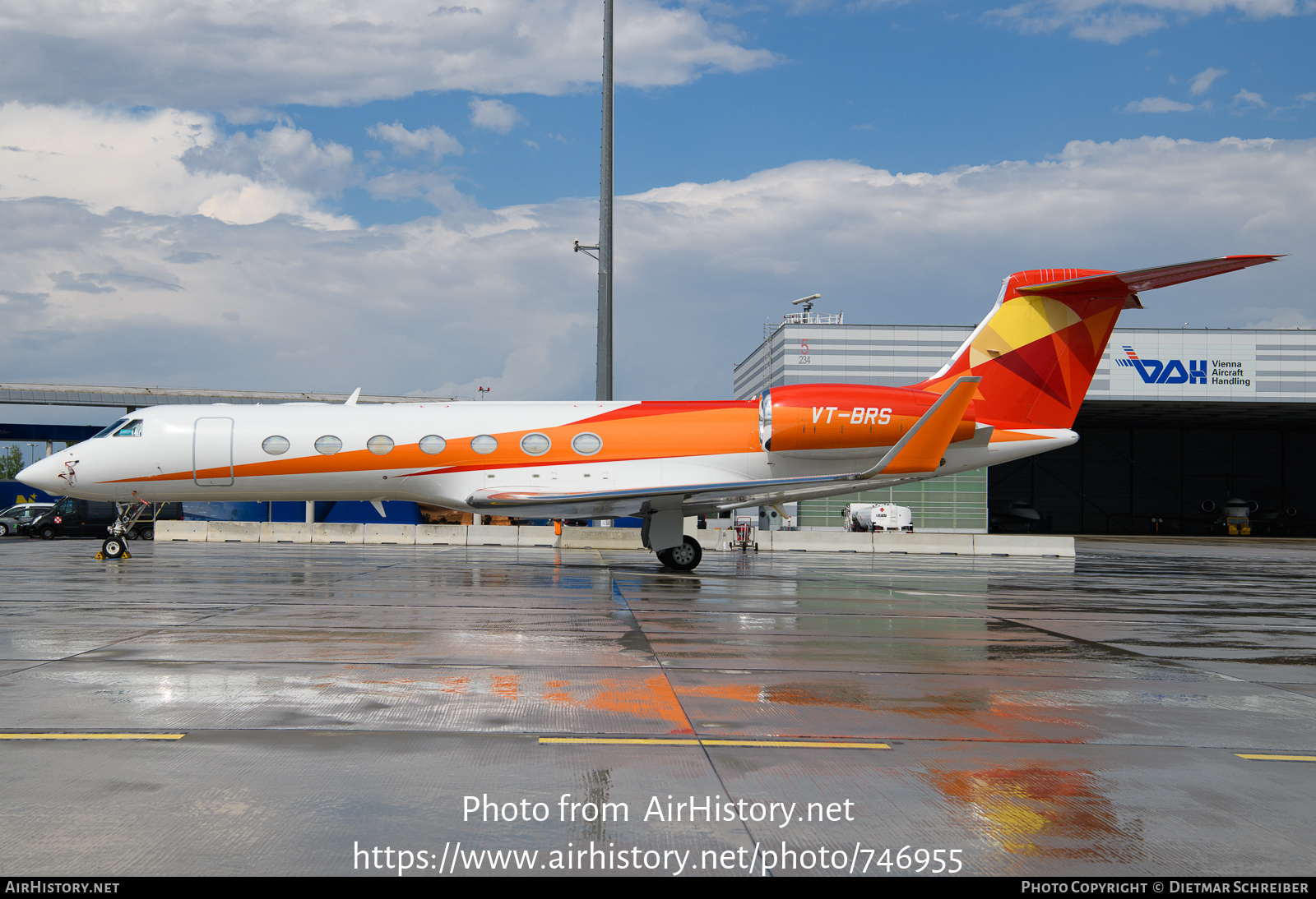 Aircraft Photo of VT-BRS | Gulfstream Aerospace G-V-SP Gulfstream G550 | AirHistory.net #746955