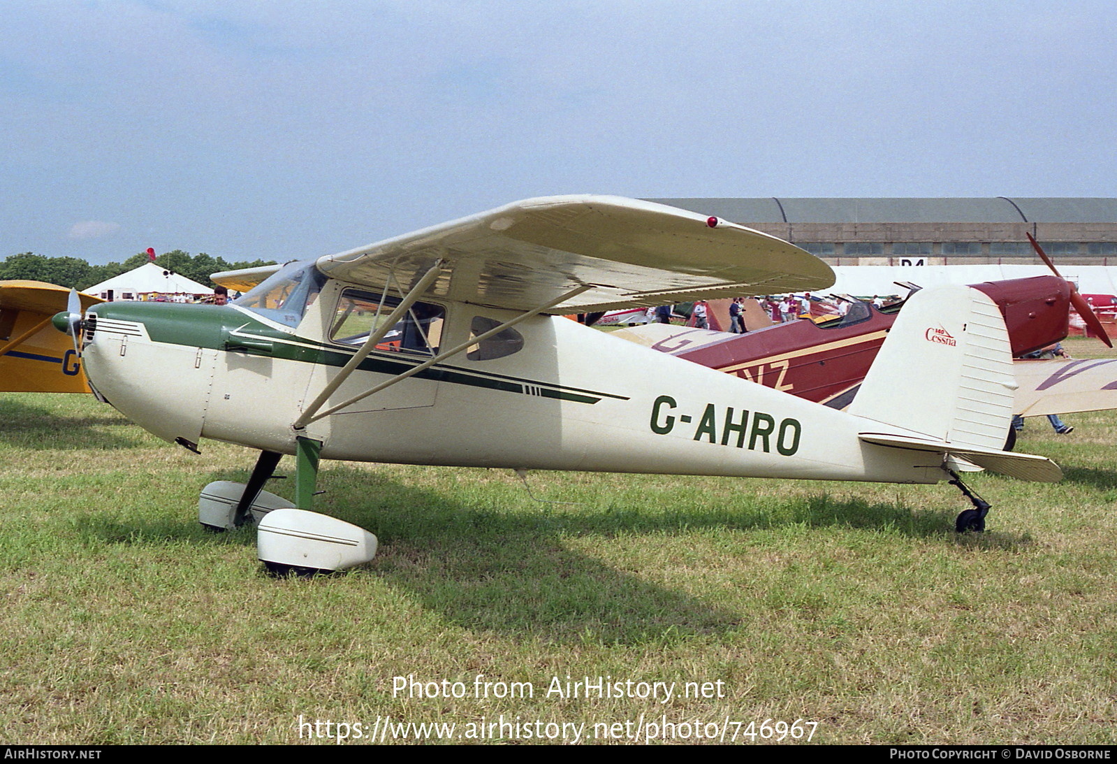 Aircraft Photo of G-AHRO | Cessna 140 | AirHistory.net #746967