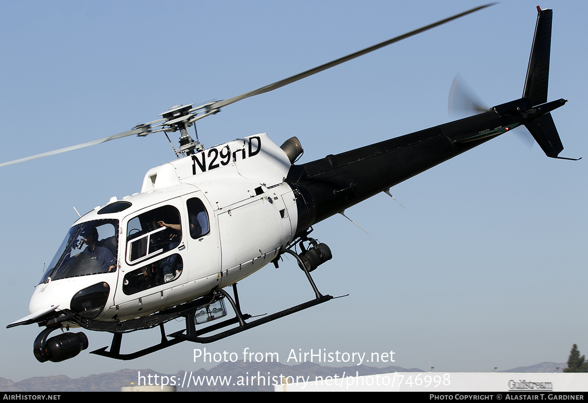 Aircraft Photo of N29HD | Eurocopter AS-350B-2 Ecureuil | AirHistory.net #746998