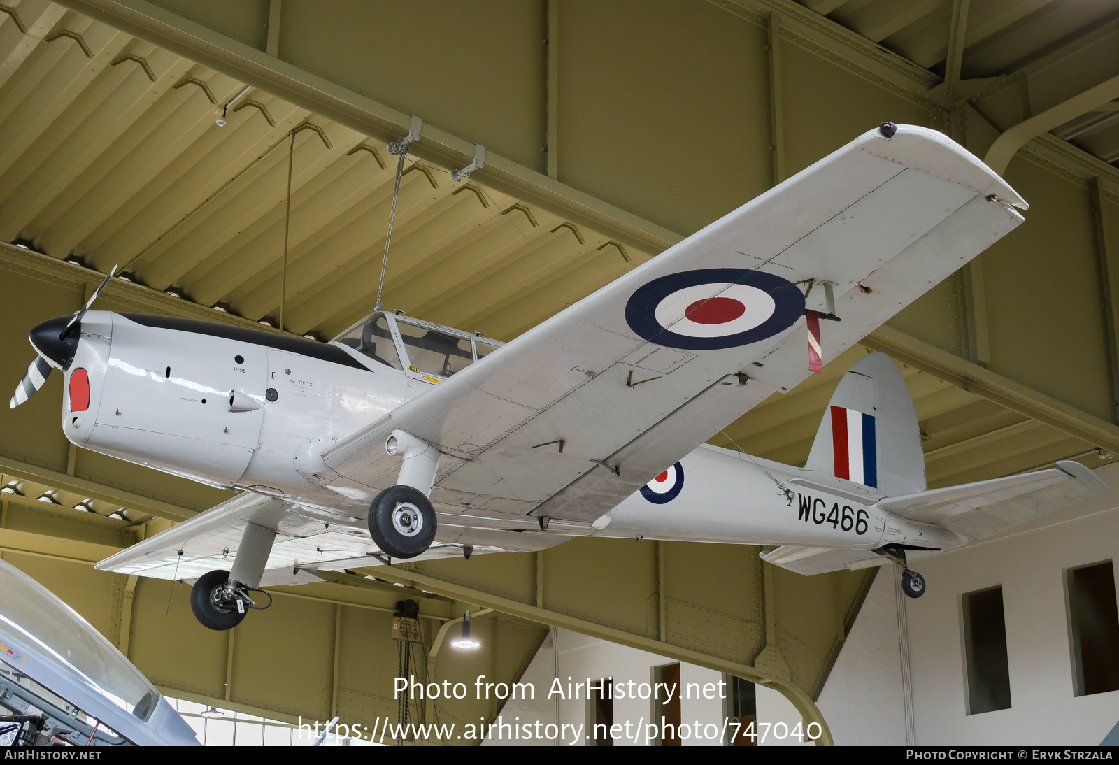 Aircraft Photo of WG466 | De Havilland DHC-1 Chipmunk T10 | UK - Air Force | AirHistory.net #747040