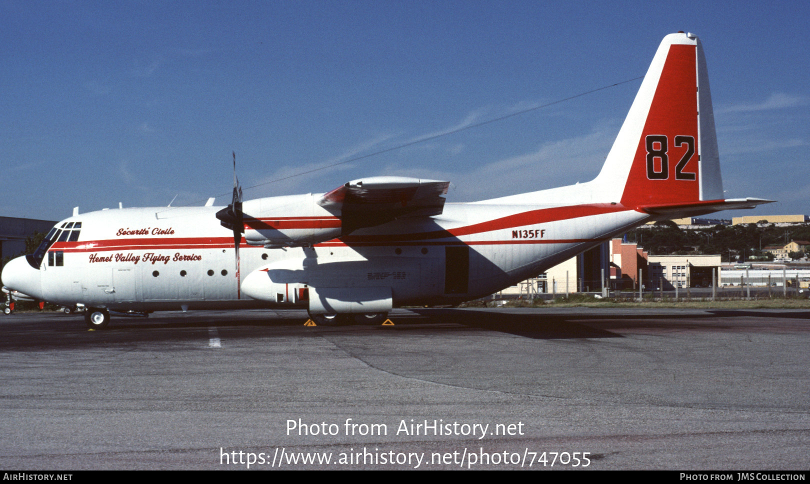 Aircraft Photo of N135FF | Lockheed C-130A Hercules (L-182) | Hemet Valley Flying Service | AirHistory.net #747055