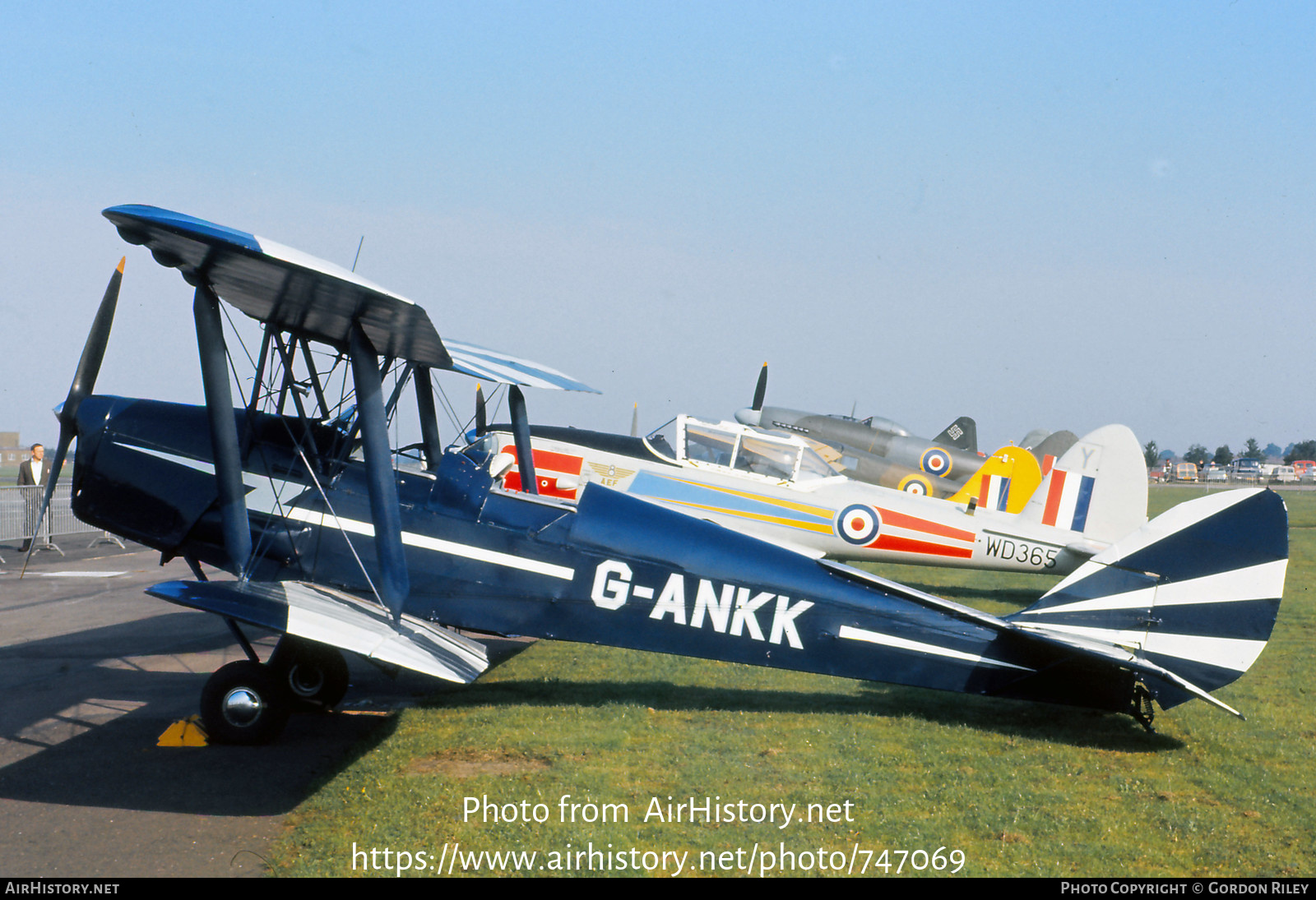 Aircraft Photo of G-ANKK | De Havilland D.H. 82A Tiger Moth II | AirHistory.net #747069