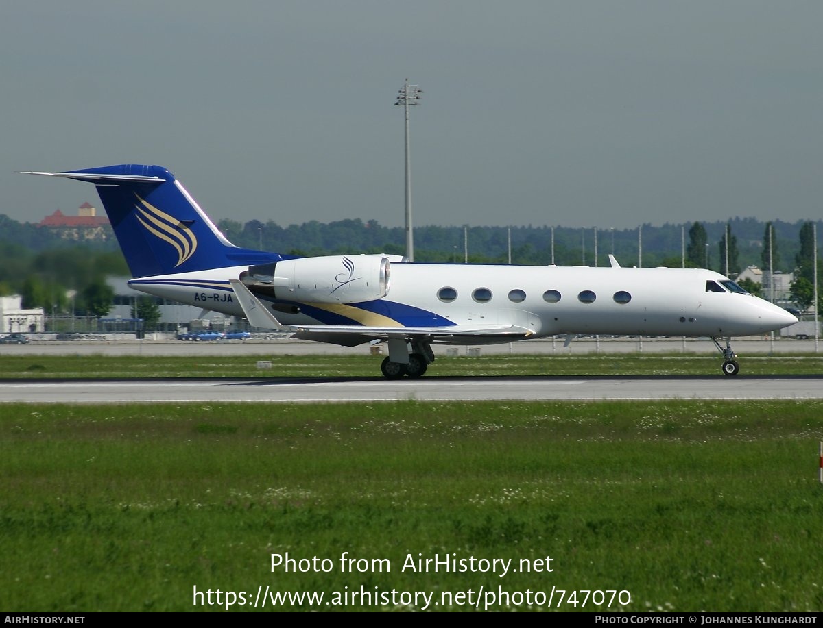 Aircraft Photo of A6-RJA | Gulfstream Aerospace G-IV Gulfstream G300 | Royal Jet | AirHistory.net #747070