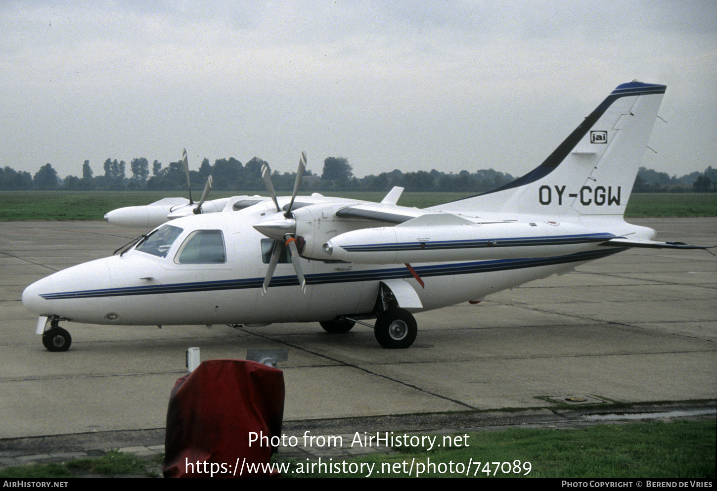 Aircraft Photo of OY-CGW | Mitsubishi MU-2 Solitaire (MU-2B-40) | JAI - Jørgen Andersen Invest | AirHistory.net #747089