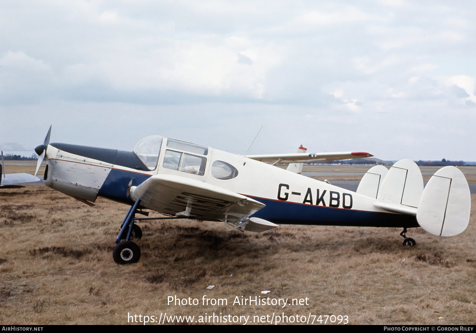 Aircraft Photo of G-AKBO | Miles M.38 Messenger 2A | AirHistory.net #747093