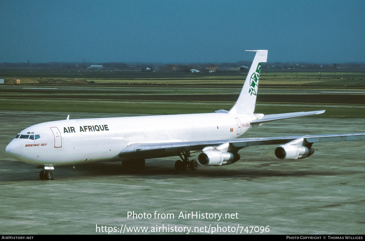 Aircraft Photo of YR-ABN | Boeing 707-321C | Air Afrique | AirHistory.net #747096