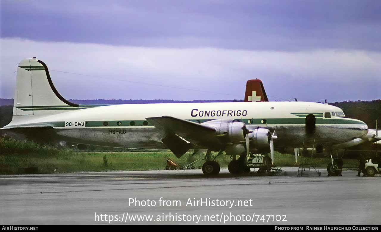 Aircraft Photo of 9Q-CWJ / HB-ILD | Douglas DC-4-1009 | Congofrigo | AirHistory.net #747102