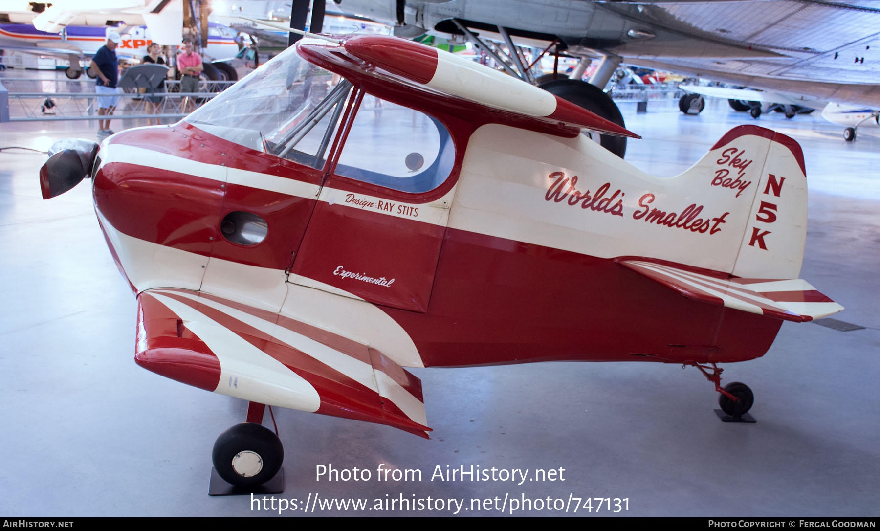 Aircraft Photo of N5K | Stits SA-2A Skybaby | AirHistory.net #747131