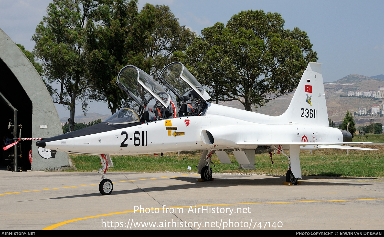 Aircraft Photo of 62-3611 / 23611 | Northrop T-38M Talon | Turkey - Air Force | AirHistory.net #747140