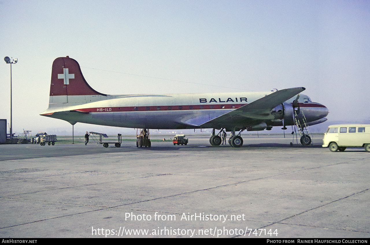 Aircraft Photo of HB-ILD | Douglas DC-4-1009 | Balair | AirHistory.net #747144