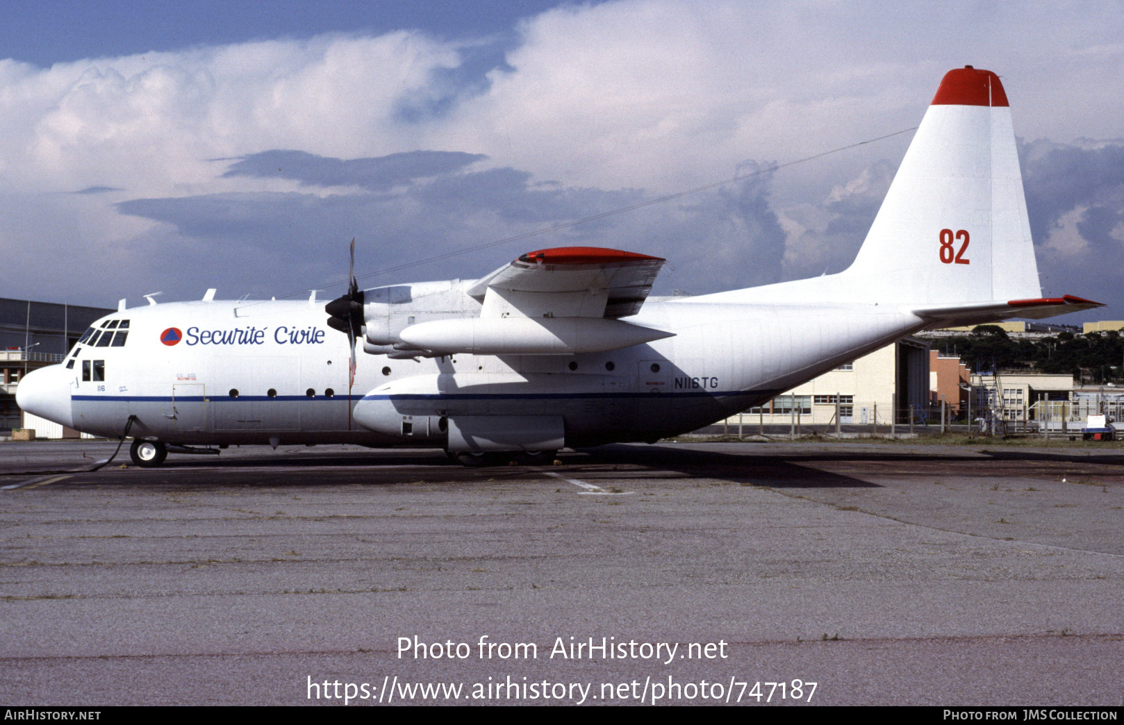 Aircraft Photo of N116TG | Lockheed C-130A Hercules (L-182) | Sécurité Civile | AirHistory.net #747187