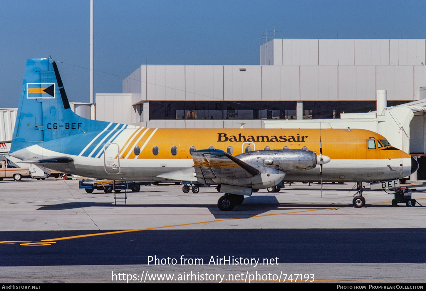 Aircraft Photo of C6-BEF | British Aerospace BAe-748 Srs2A/344 | Bahamasair | AirHistory.net #747193