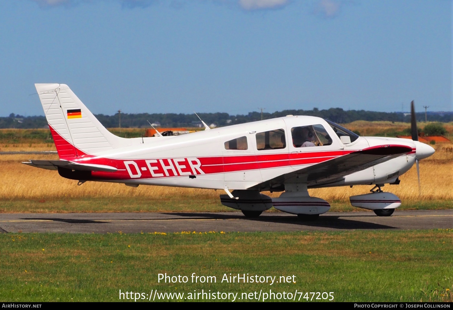 Aircraft Photo of D-EHER | Piper PA-28-181 Archer II | AirHistory.net #747205