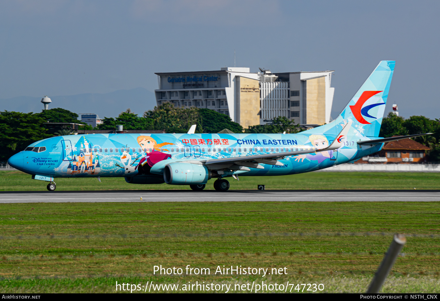 Aircraft Photo of B-1317 | Boeing 737-800 | China Eastern Airlines | AirHistory.net #747230