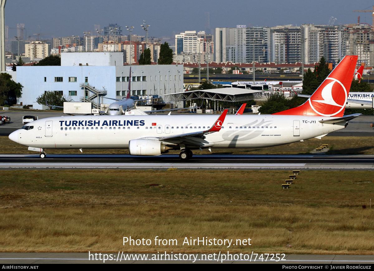 Aircraft Photo of TC-JYI | Boeing 737-9F2/ER | Turkish Airlines | AirHistory.net #747252