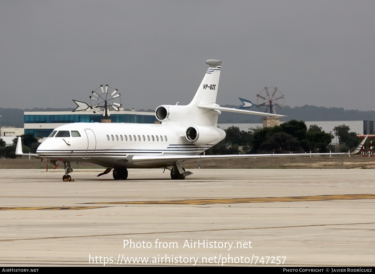 Aircraft Photo of VP-BZE | Dassault Falcon 7X | AirHistory.net #747257