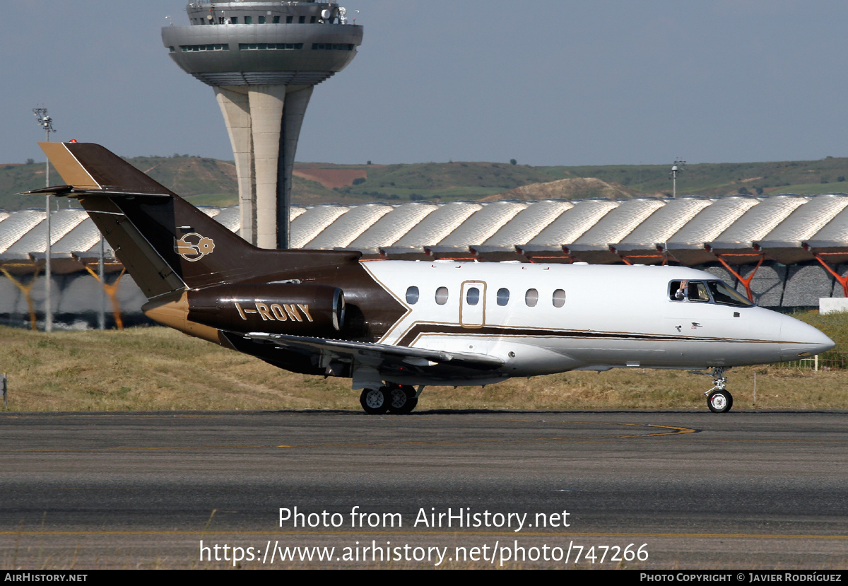 Aircraft Photo of I-RONY | Raytheon Hawker 800XP | AirHistory.net #747266