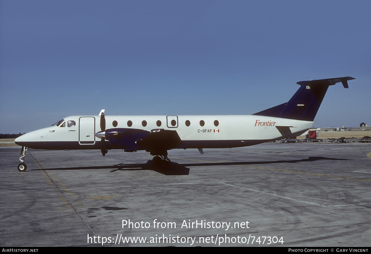 Aircraft Photo of C-GFAF | Beech 1900D | Frontier Air Service | AirHistory.net #747304