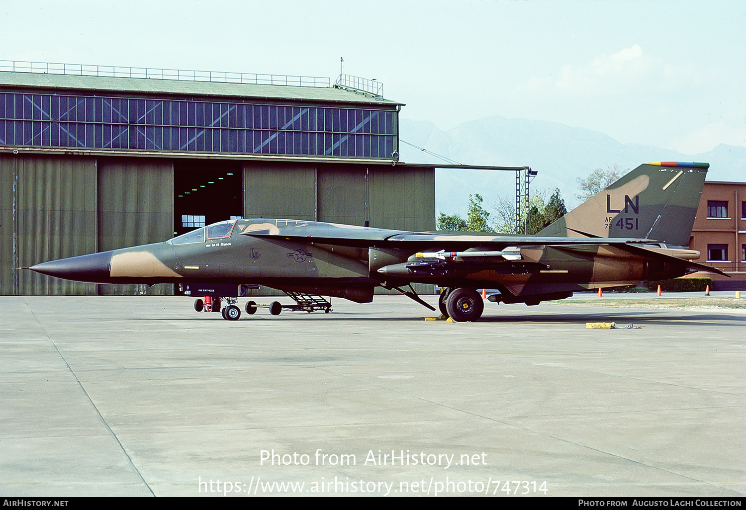 Aircraft Photo of 72-1451 | General Dynamics F-111F Aardvark | USA - Air Force | AirHistory.net #747314