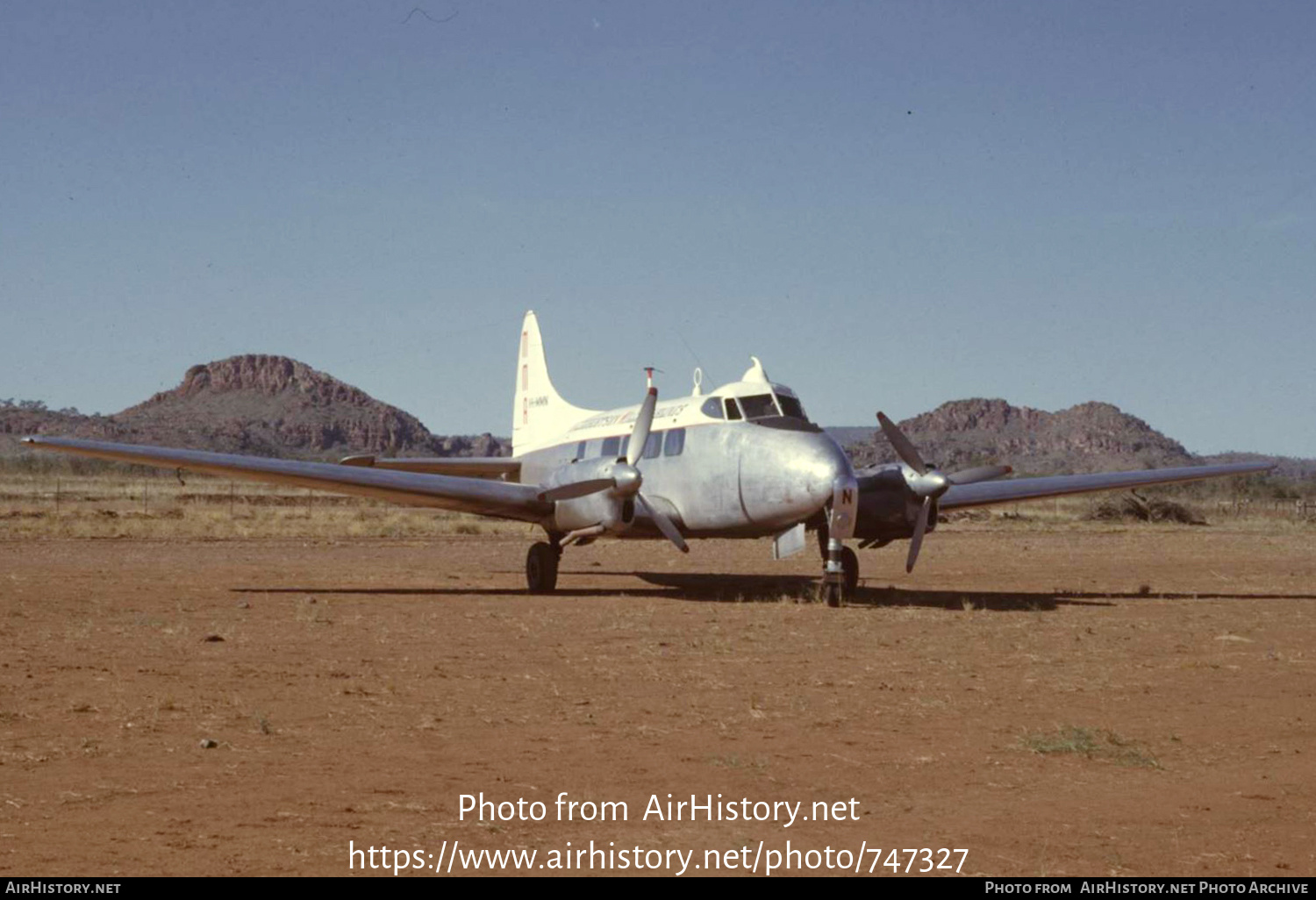 Aircraft Photo of VH-MMN | De Havilland D.H. 104 Dove 5 | MacRobertson Miller Airlines - MMA | AirHistory.net #747327