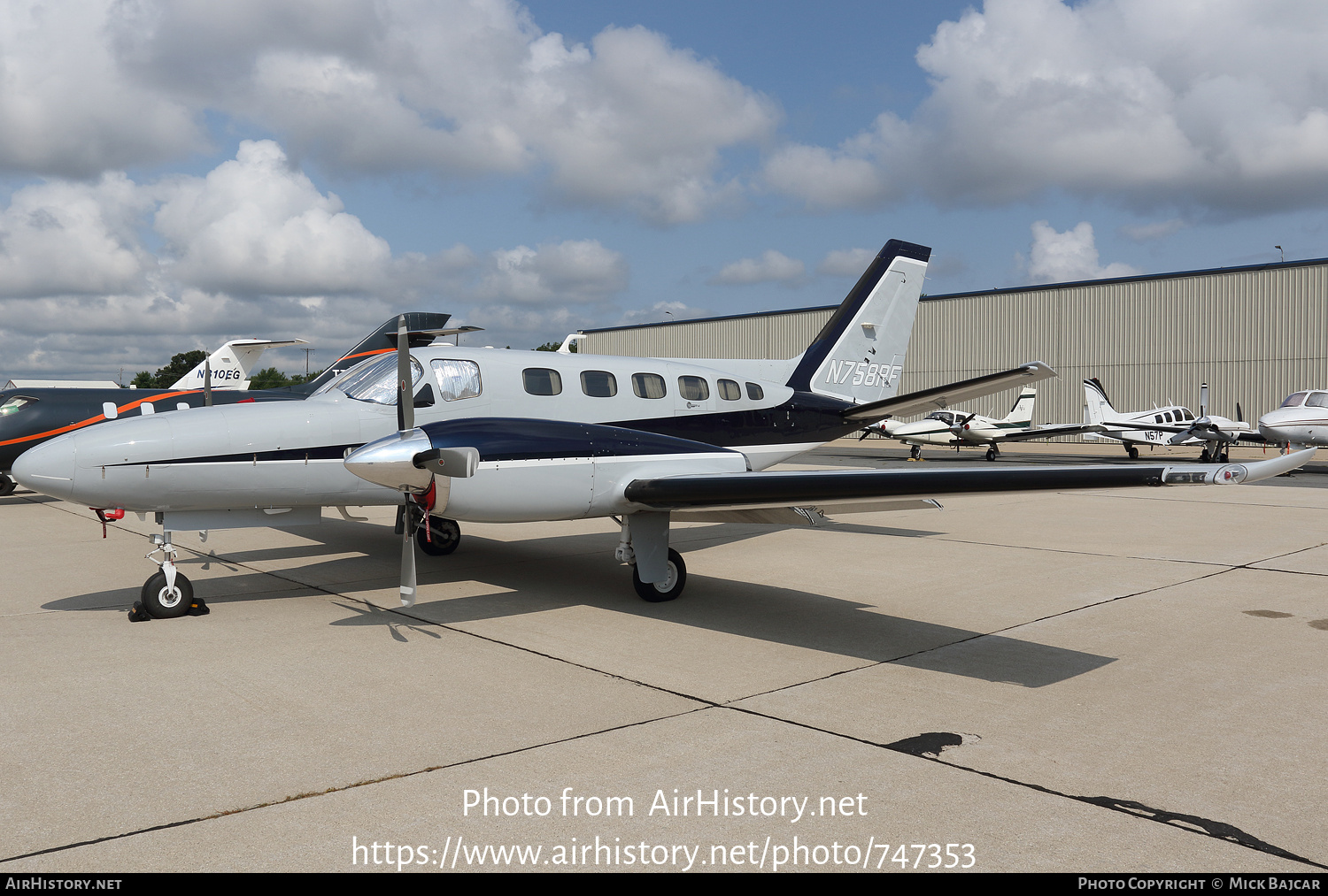 Aircraft Photo of N758RF | Cessna 441 Conquest | AirHistory.net #747353