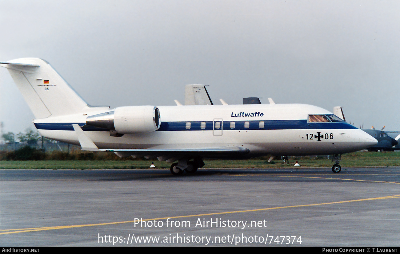 Aircraft Photo of 1206 | Canadair Challenger 601 (CL-600-2A12) | Germany - Air Force | AirHistory.net #747374