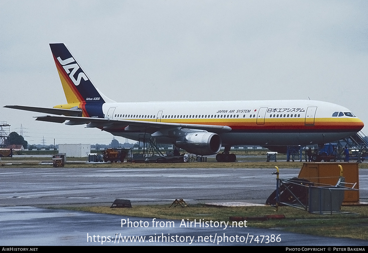 Aircraft Photo of JA8560 | Airbus A300B4-203 | Japan Air System - JAS | AirHistory.net #747386