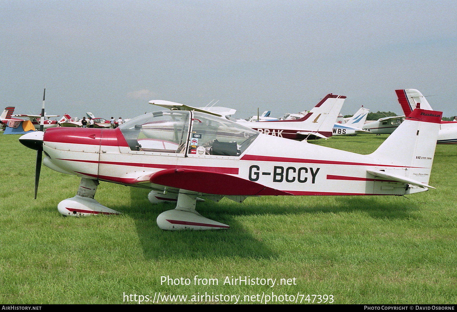 Aircraft Photo of G-BCCY | Robin HR-200-100 Club | AirHistory.net #747393