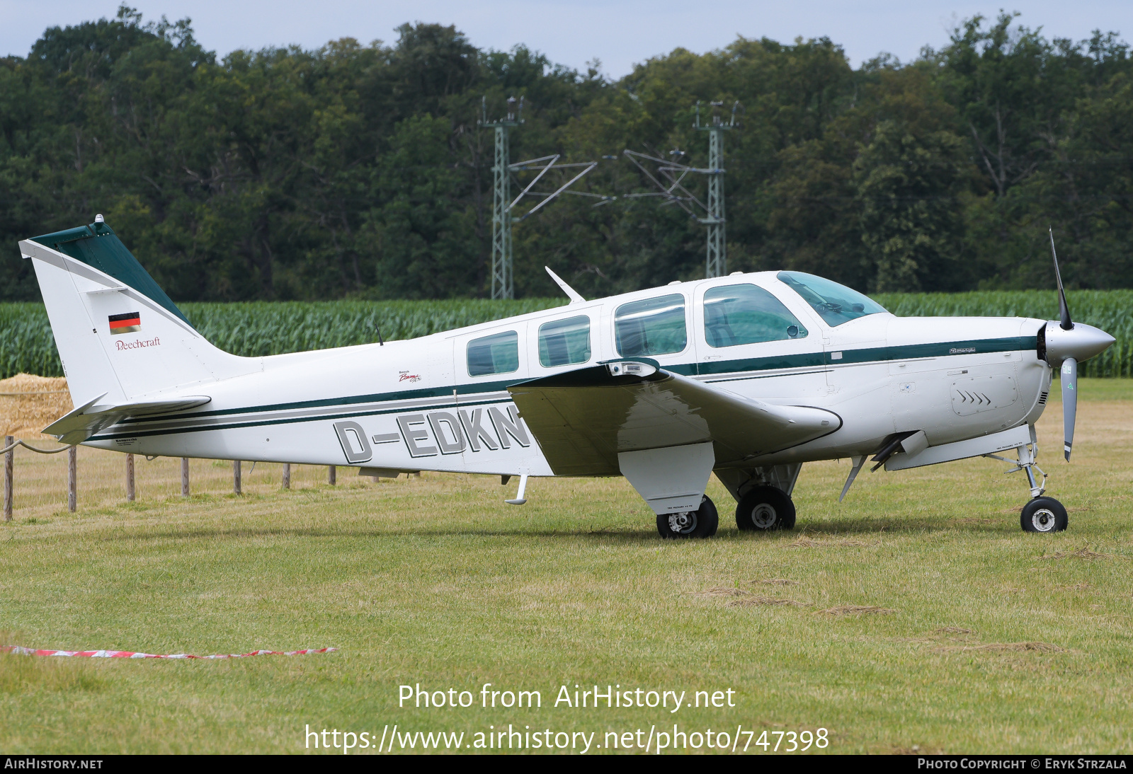 Aircraft Photo of D-EDKN | Beech A36 Bonanza 36 | AirHistory.net #747398