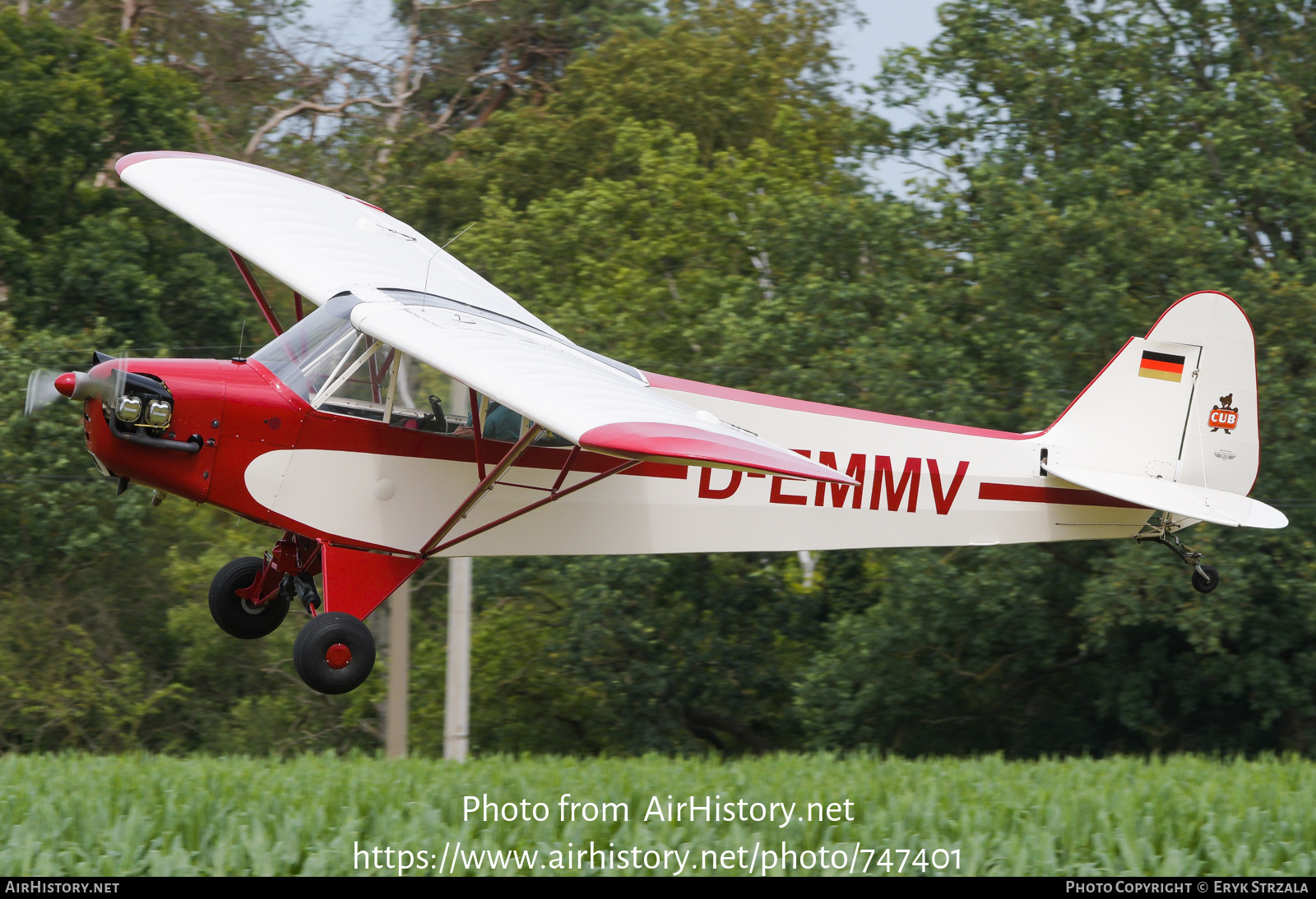 Aircraft Photo of D-EMMV | Piper J-3C-65 Cub | AirHistory.net #747401