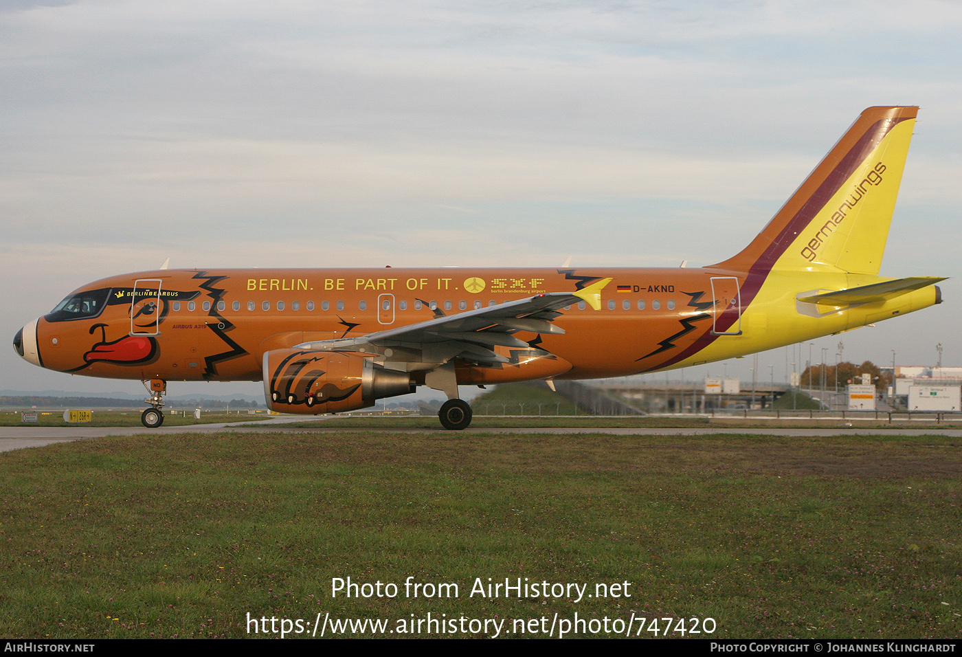 Aircraft Photo of D-AKNO | Airbus A319-112 | Germanwings | AirHistory.net #747420