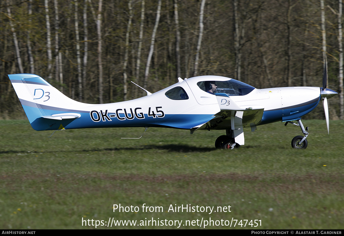 Aircraft Photo of OK-CUG 45 | Aerospool WT-9 Dynamic OK D3 | AirHistory.net #747451