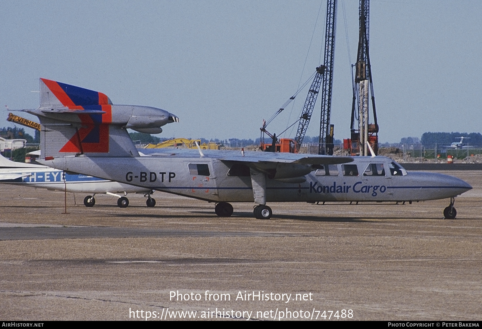 Aircraft Photo of G-BDTP | Britten-Norman BN-2A Mk.3-2 Trislander | Kondair Cargo | AirHistory.net #747488