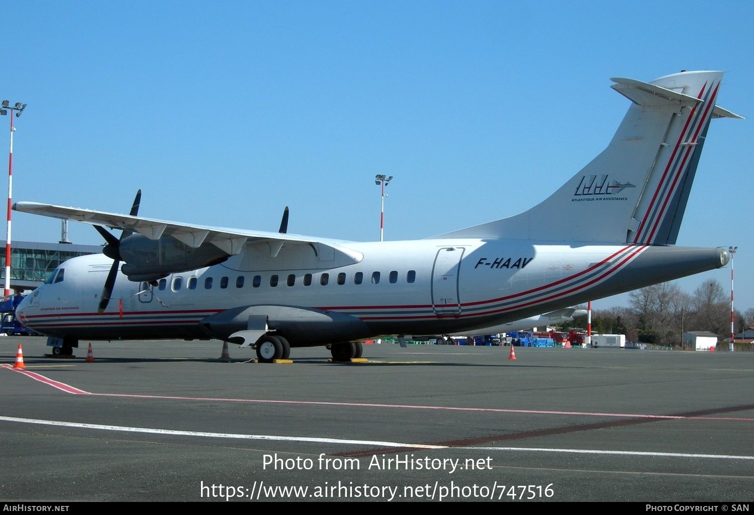 Aircraft Photo of F-HAAV | ATR ATR-42-300 | Atlantique Air Assistance | AirHistory.net #747516