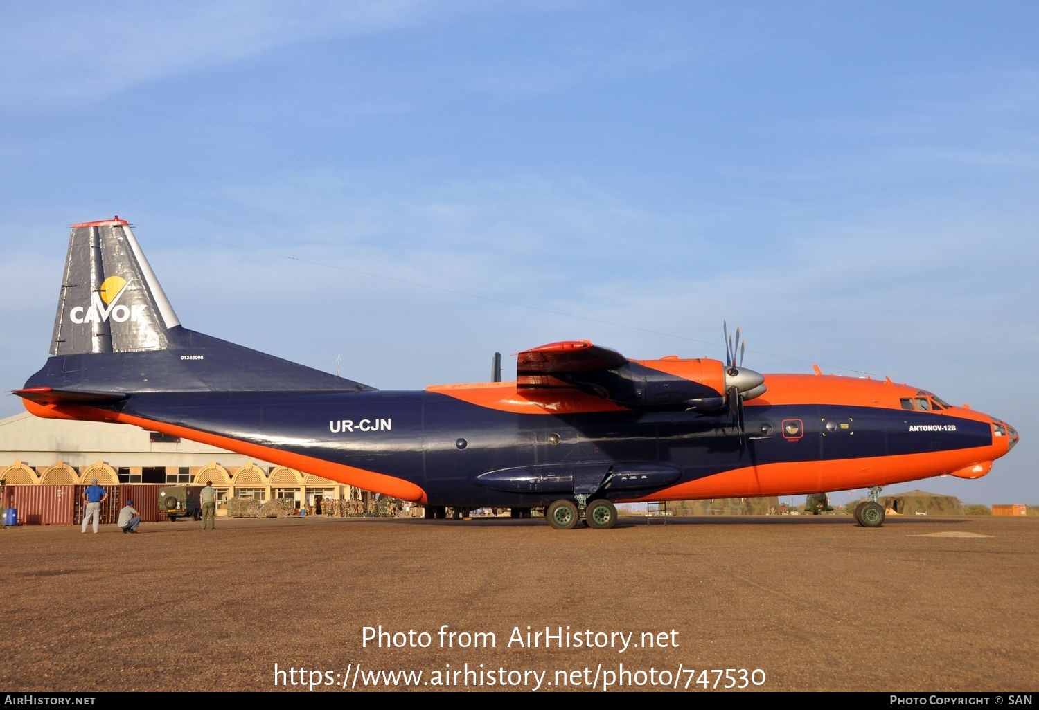 Aircraft Photo of UR-CJN | Antonov An-12TB | Cavok Air | AirHistory.net #747530