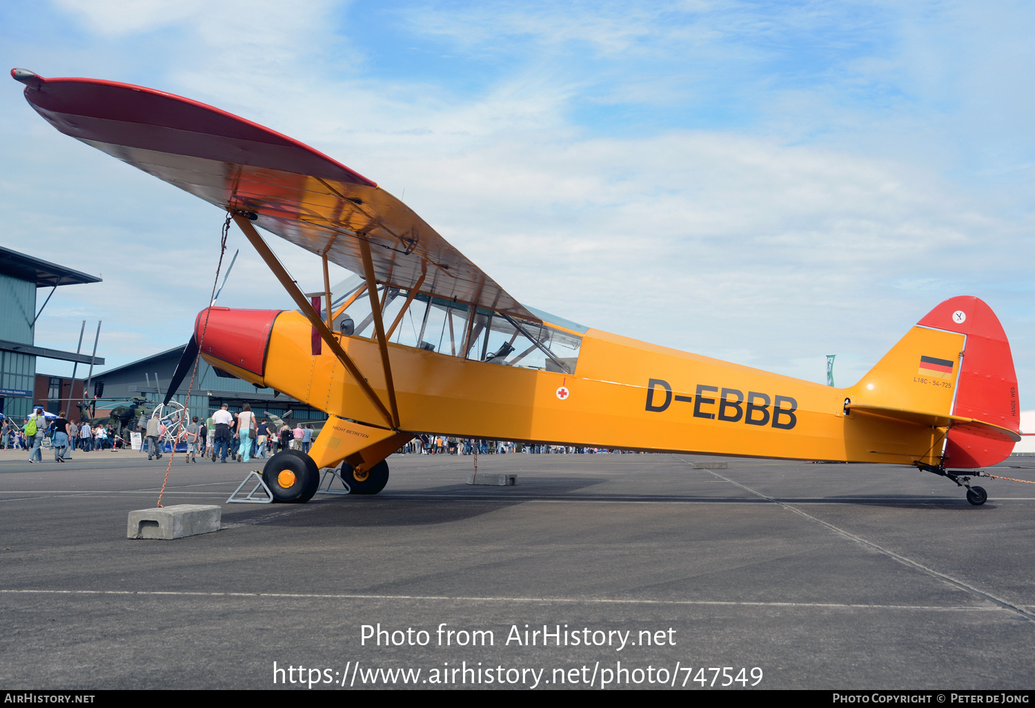 Aircraft Photo of D-EBBB / 54-725 | Piper L-18C Super Cub | AirHistory.net #747549