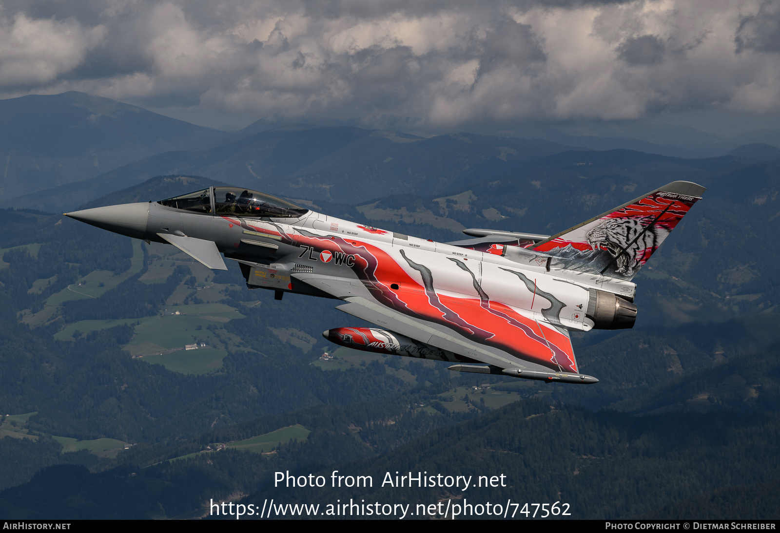 Aircraft Photo of 7L-WC | Eurofighter EF-2000 Typhoon | Austria - Air Force | AirHistory.net #747562