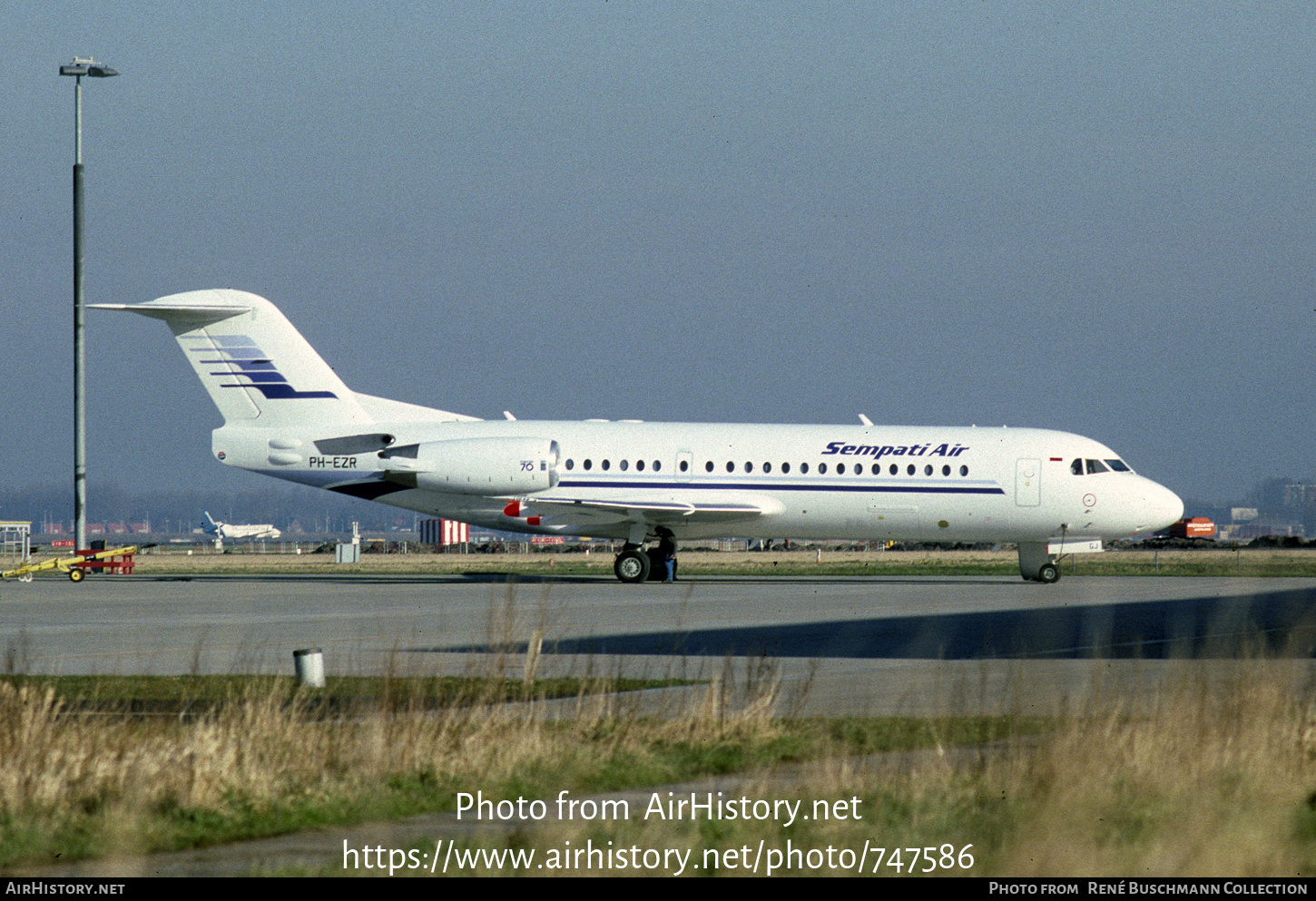 Aircraft Photo of PH-EZR | Fokker 70 (F28-0070) | Sempati Air | AirHistory.net #747586