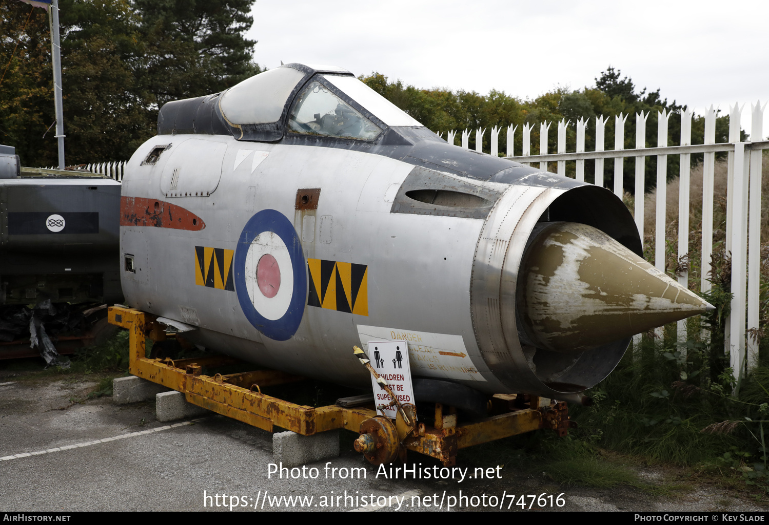 Aircraft Photo of XM144 | English Electric Lightning F1 | UK - Air Force | AirHistory.net #747616