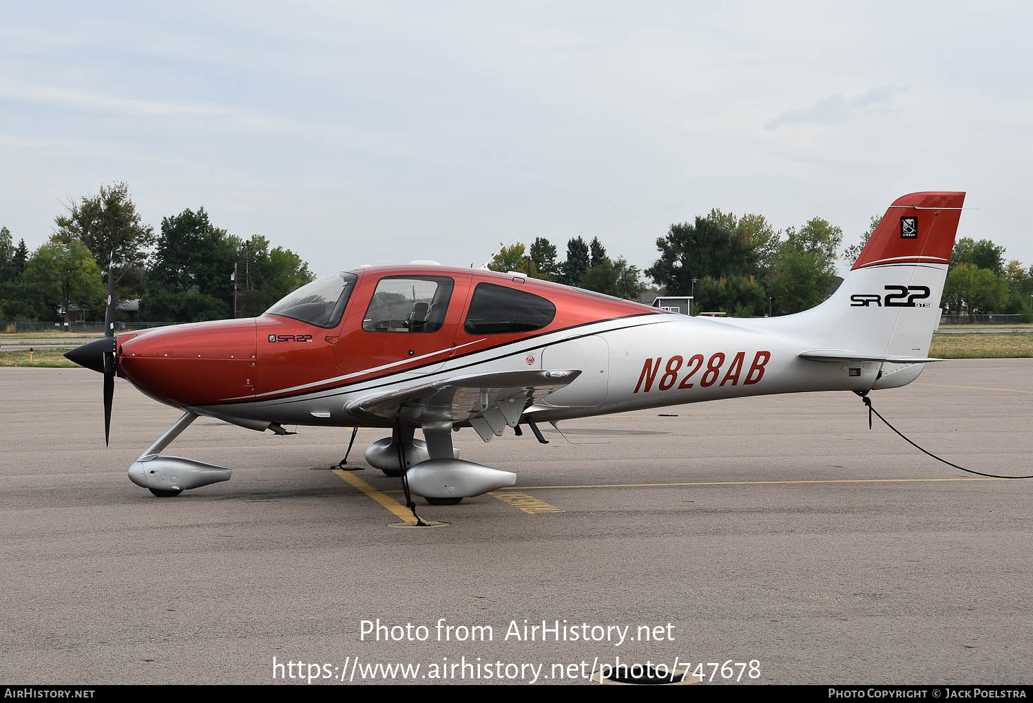 Aircraft Photo of N828AB | Cirrus SR-22 G2-GTS | AirHistory.net #747678