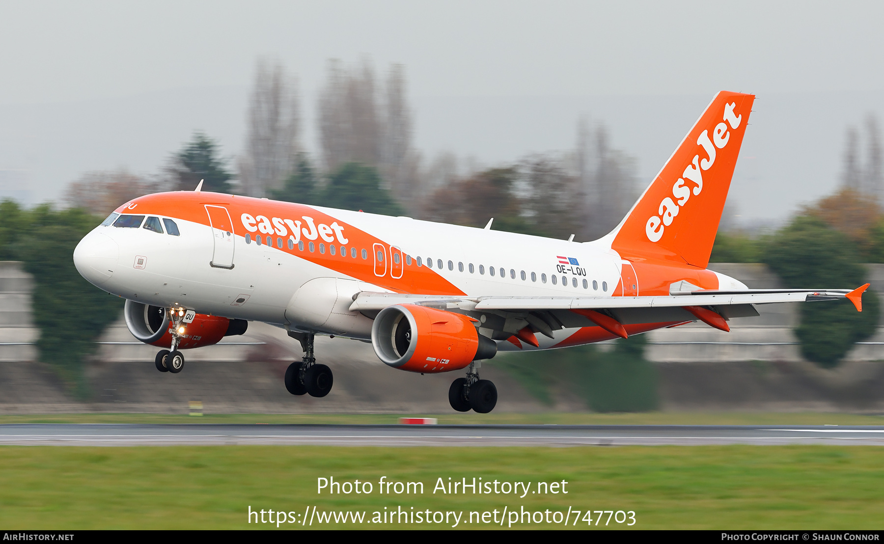 Aircraft Photo of OE-LQU | Airbus A319-111 | EasyJet | AirHistory.net #747703