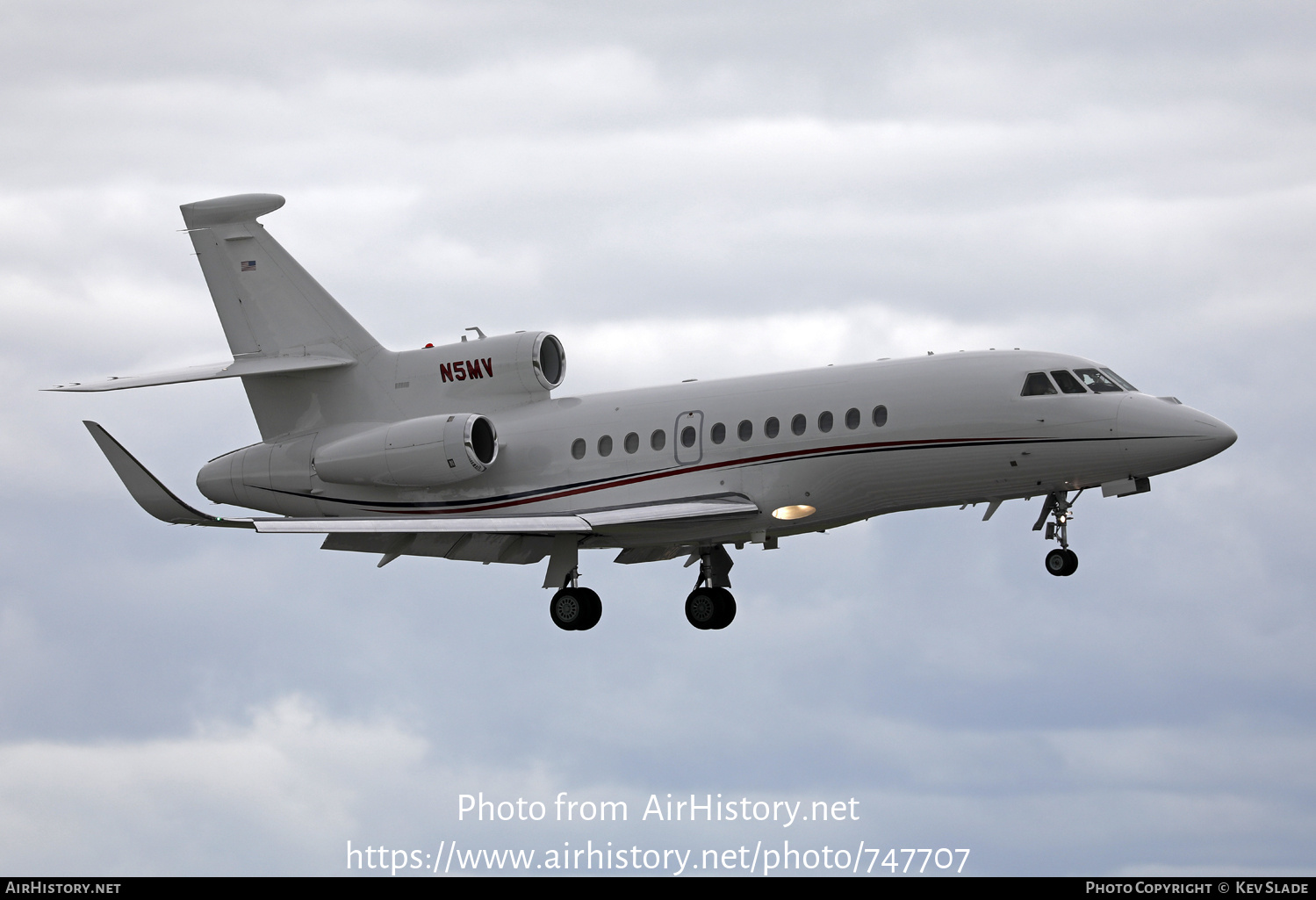 Aircraft Photo of N5MV | Dassault Falcon 900EX | AirHistory.net #747707